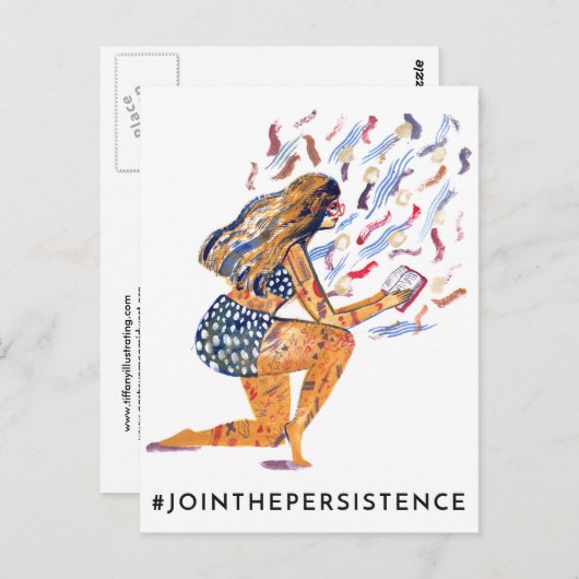 Carte postale Tiffany Mallery (Devant / Derrière)