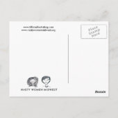 Carte postale Tiffany Mallery (Dos)