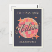 Carte Postale Tiflis Tbilisi Géorgie Sakardouo europe salutation (Devant / Derrière)