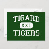 Carte Postale Tigard - Tigers - Lycée - Tigard Oregon (Devant / Derrière)
