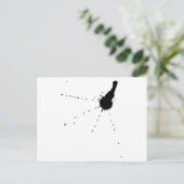 Carte Postale Tige d'encre (Debout devant)