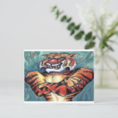 Carte Postale Tiger (Debout devant)