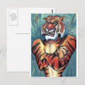 Carte Postale Tiger (Devant / Derrière)