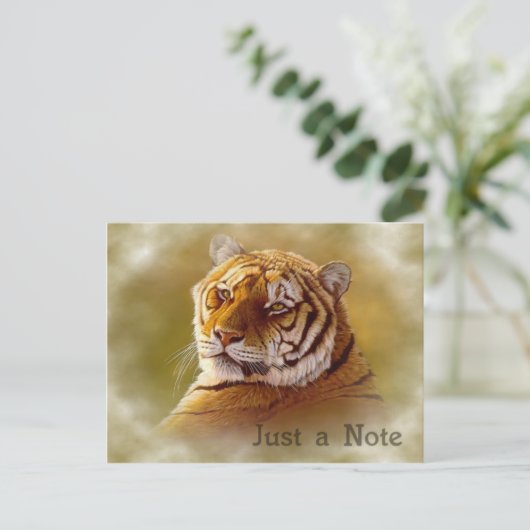 Carte postale Tiger (Debout devant)