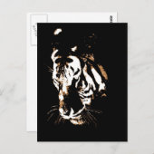 Carte Postale Tiger (Devant / Derrière)