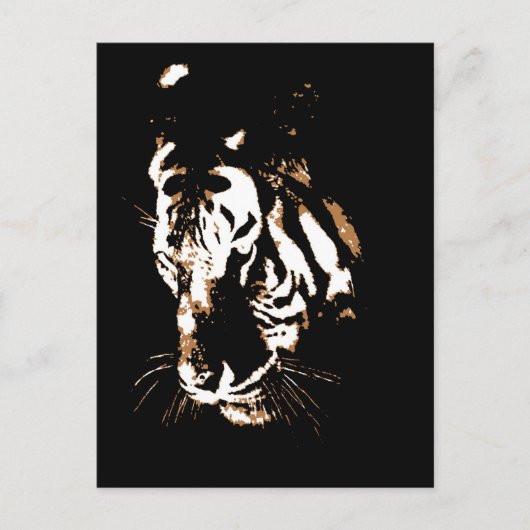 Carte Postale Tiger (Devant)
