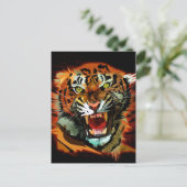 Carte Postale Tiger (Debout devant)