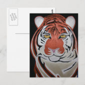 CARTE POSTALE TIGER #1 (Devant / Derrière)