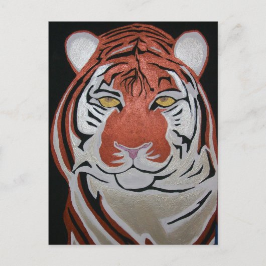 CARTE POSTALE TIGER #1 (Devant)