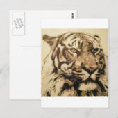 Carte Postale tiger 50x50 2012 (Devant / Derrière)