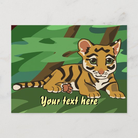 Carte postale Tiger Club (Devant)