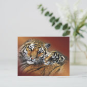 Carte postale Tiger & Cub (Debout devant)