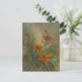 Carte Postale Tiger "Day" Lilies (Debout devant)