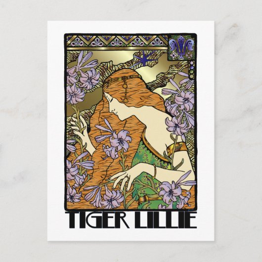 Carte Postale Tiger Lillie (Devant)