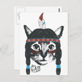 Carte Postale Tiger Lily (Devant / Derrière)