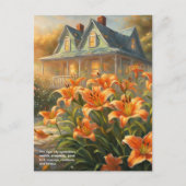 Carte Postale Tiger Lily Symbolism (Devant)