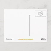 Carte postale Tiger Peinture (Dos)