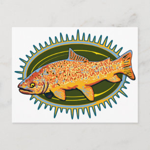 Carte postale Tiger Trout