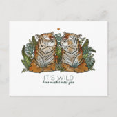 Carte postale Tigers mignons qui vous manquent (Devant)