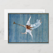 CARTE POSTALE TIGES DE VERRE JBK 1963 (Devant / Derrière)