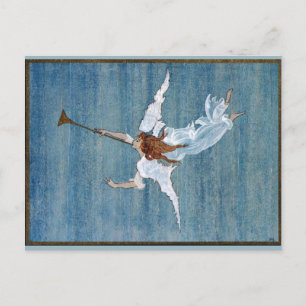 CARTE POSTALE TIGES DE VERRE JBK 1963