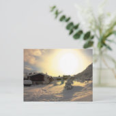 Carte Postale Tignes Les Bois Hiver (Debout devant)