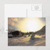 Carte Postale Tignes Les Bois Hiver (Devant / Derrière)