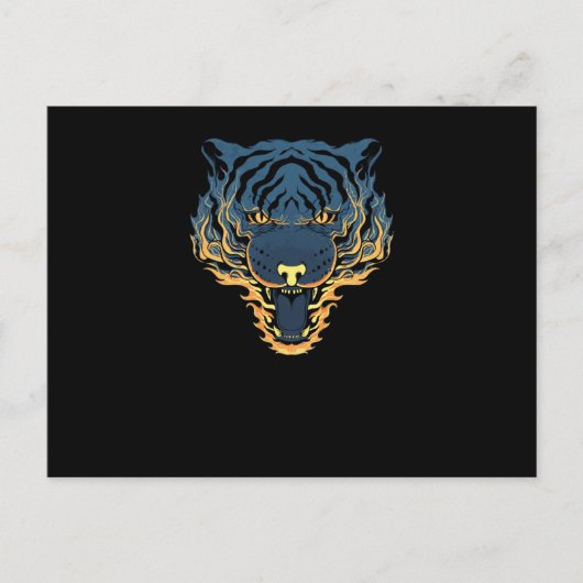 Carte Postale Tigre (Devant)