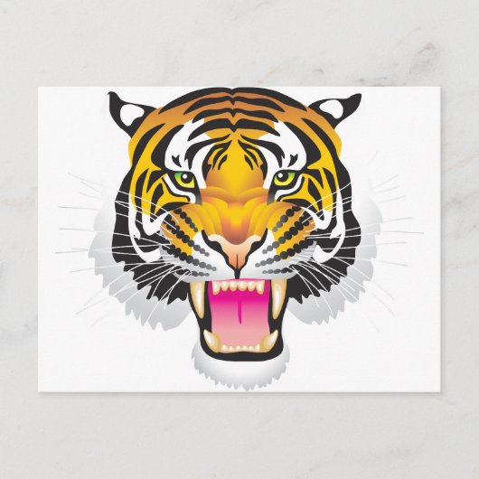 Carte Postale Tigre (Devant)