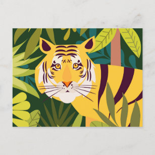 Carte Postale Tigre