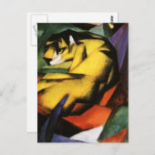 Carte Postale Tigre (Devant / Derrière)