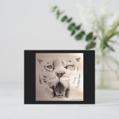 Carte Postale Tigre (Debout devant)