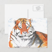 Carte Postale Tigre (Devant / Derrière)