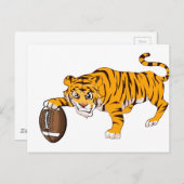 Carte Postale tigre4 (Devant / Derrière)
