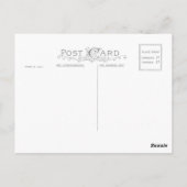 Carte postale Tigre à neige (Dos)