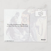 Carte Postale Tigre Attaque Un Cheval Par Eugene Delacroix (Dos)