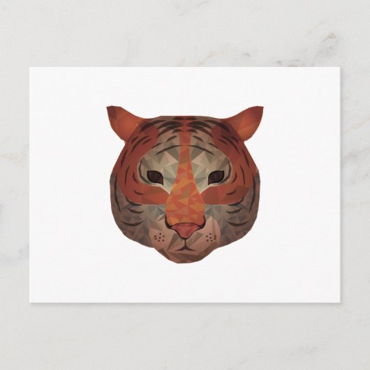 Carte Postale Tigre automatique (Devant)