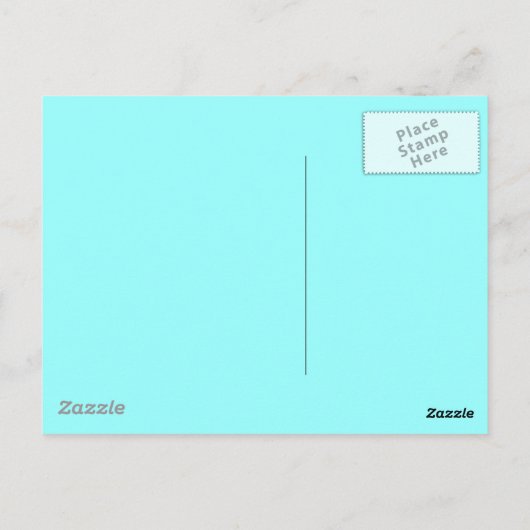 Carte Postale Tigre blanc (Dos)