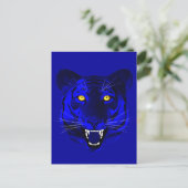 Carte Postale Tigre bleu (Debout devant)