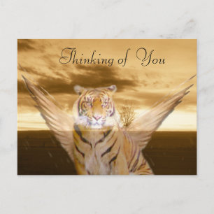 Carte Postale Tigre d'amour_