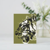 Carte Postale Tigre de Sibérie (Debout devant)