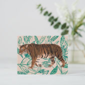 Carte Postale Tigre de Siberie (Debout devant)