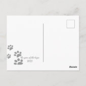 Carte Postale Tigre Drôle Ravi de Vous Rencontrer En 2022 (Dos)