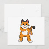 Carte Postale Tigre silencieux (Devant / Derrière)