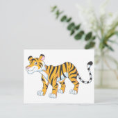 Carte Postale Tigre souriant (Debout devant)