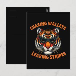 Carte Postale Tigre voleur