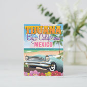 Carte Postale Tijuana Basse Californie Mexique affiche de voyage (Debout devant)