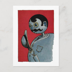 Carte Postale Tik-Tok Vintage petit Assistant d'Oz
