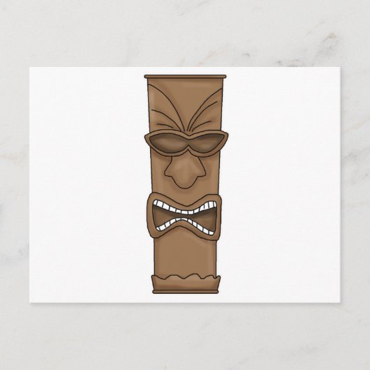 Carte Postale Tiki (Devant)