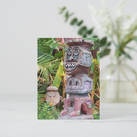 Carte Postale Tiki (Debout devant)